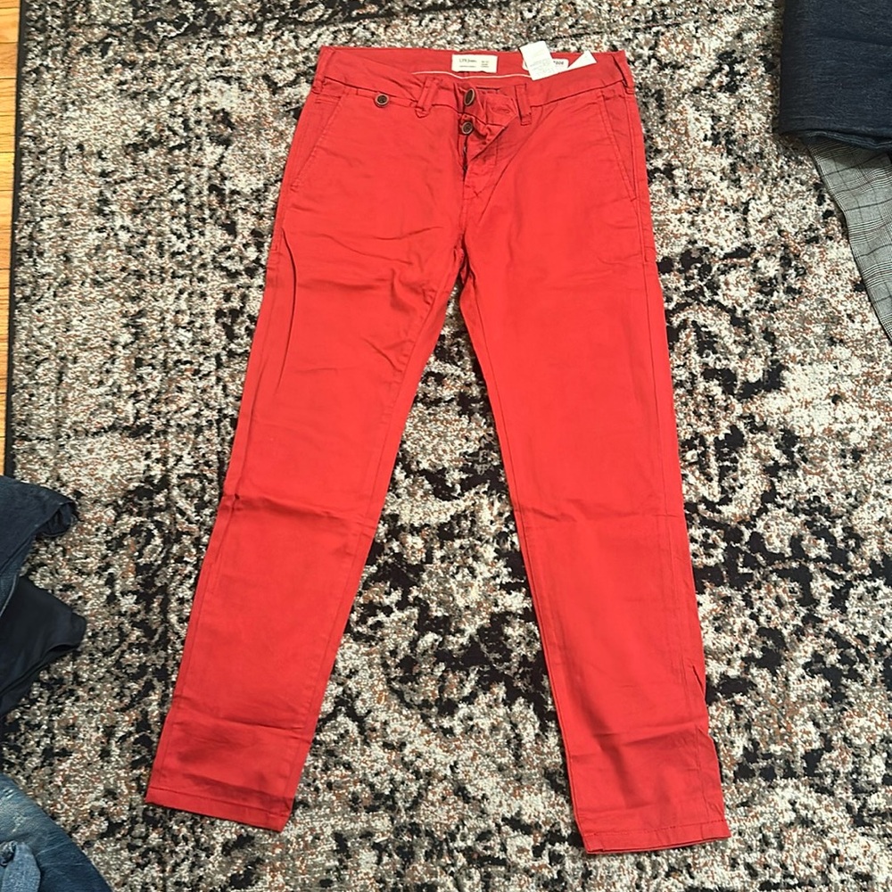 Red pants